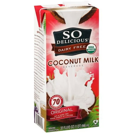 (6 Pack) So Delicious Original Coconut Milk Beverage, 32 fl