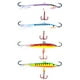 thumbnail image 3 of Kuymtek Señuelos Pesca 83mm/18g Anzuelo Triple Señuelos Pesca en Hielo Aparejos Pesca (púrpura), 3 of 6