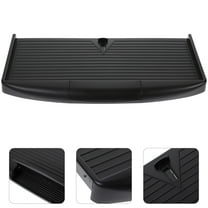 DINHEAROM Black PP Keyboard Tray for Under Desk Storage with Use 1Set