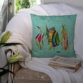 thumbnail image 3 of Carolines Treasures 8530PW1414 Tropical Fish Fabric Decorative Pillow 14HX14W multicolor, 3 of 4