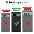 thumbnail image 2 of Pixel 7 Case, Google Pixel 7 Case with HD Screen Protector, Shockproof Google Pixel 7 Phone Case with 360° Magnetic Ring Holder Kickstand Phone Case for Google Pixel 7 Red, 2 of 15