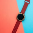 thumbnail image 2 of Classic Colors Silicone Sport Watch Band Compatible with Samsung Galaxy Watch (20mm Crimson), 2 of 5