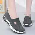 thumbnail image 3 of Chaussures Décontractées en Maille pour Femmes, Mode Été, Taille 8, Larges, Respirantes, Rondes, Antidérapantes, 3 of 6