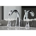thumbnail image 4 of Kingston Brass Naples Two Handle 8" to 16" Widespread Lavatory Faucet with Brass Pop-up, 4 of 5