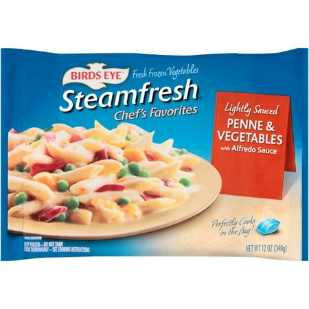 Birds Eye Steamfresh Penne & Vegetables w/Alfredo Sauce Lightly Sauced