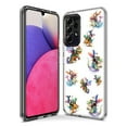 thumbnail image 3 of MUNDAZE Samsung Galaxy A20 Shockproof Clear Hybrid Protective Phone Case Cute Fairy Cartoon Gnomes Dragons Monsters Cover, 3 of 5