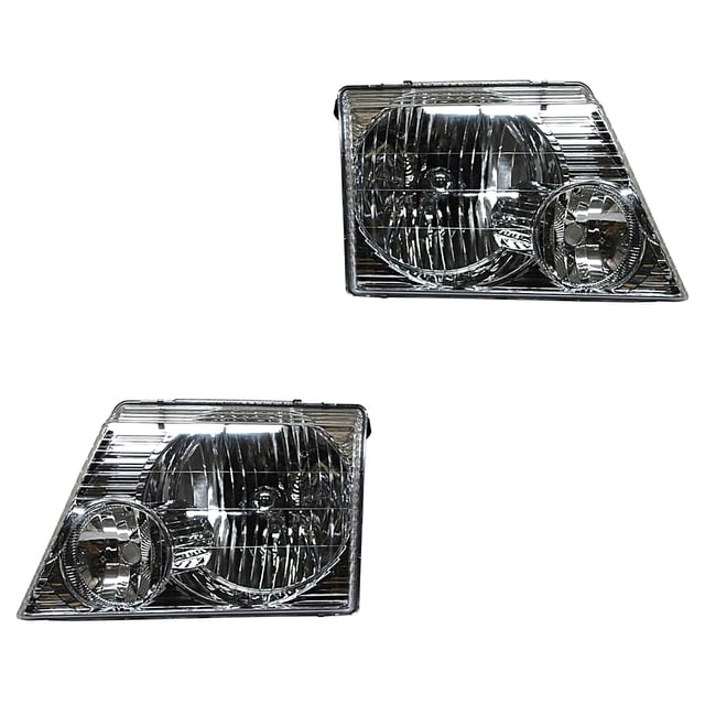 Par de Faros Explorer 2002 A 2005 Ford C/ajuste TYC .