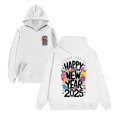 thumbnail image 2 of WILLBEST Sudaderas 2025 Tendencia Hombres y Mujeres con El Mismo Año Sudadera con Capucha Casual Deportes Moda Año Indispensable Top Mediana​​, 2 of 5
