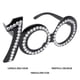 thumbnail image 2 of 1PC Party Number Glasses Prop Birthday Party Glasses Photo Prop Party Supplies, 2 of 3