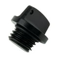 thumbnail image 2 of Universal Motorcycle Engine Oil Filler Cap Screw Cover Plug Replacement Black, 2 of 12