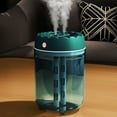 thumbnail image 3 of Bedroom Humidifier - Cool Mist Humidifier for Bedroom, USB Portable Desk Humidifier -Dark green, 3 of 6