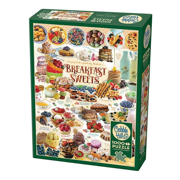 Breakfast Sweets 1000-Piece Puzzle
