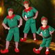 thumbnail image 4 of Disfraz navideño completo para niños y adultos | Disfraz de Papá Noel con vestido, gorro, cinturón, orejas y calcetines | Ideal para juegos de rol unisex, espectáculos navideños, fiestas y accesorios, 4 of 5