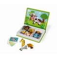 thumbnail image 2 of Janod MagnetiBook 41 pc Magnetic Animal Mix and Match Game for Creativity and Motor Skills - Book Shaped Travel/Storage Case Included - S.T.E.M. Toy for Ages 3+, 2 of 2