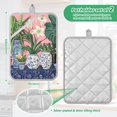 thumbnail image 6 of Yayeee Pot Holders Kitchen Heat Resistant with Pocket 7"x9.8" Cotton Oven Cooking Hot Pads, Floral Vase, 6 of 7