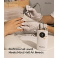 thumbnail image 5 of MelodySusie Entry-Level Clip-On Cordless Nail Drill, SC320F 30000RPM E-File with Pastel & Colorful Aesthetic Design for Manicure Shaping & Gel Removal, 5 of 7