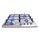 thumbnail image 1 of Parrilla Estufa De Gas Lp 4 Quemadores Empotrable Acero Inox plateado FLAMINETA, 1 of 8
