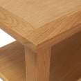 thumbnail image 6 of vidaXL Coffee Table End Table with Storage Shelf Sofa Table Solid Wood Oak, 6 of 26