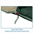thumbnail image 2 of Ozark Trail 3C Double  Sleeping Bag, 82" (L) x 62" (W), Temp Rating +37℉/+3℃,  Polyester Outer, Green, 2 of 7