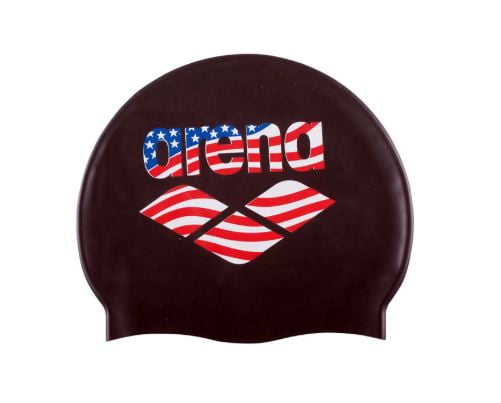 american flag swim cap