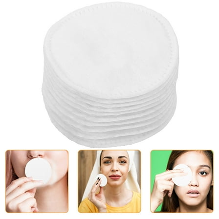 Pawsdot 200Pcs Cotton Pads for Face Safe Disposable Soft Texture for Skin Care