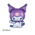 thumbnail image 5 of Globos de Sanrio de Anime Kawaii para niños, decoración para fiestas de cumpleaños, globos con dibujos animados de Hello Kitty Kuromi, suministros para baby shower, regalos, 5 of 5
