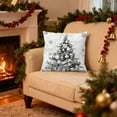 thumbnail image 7 of Under $5 Christmas Throw Pillow Covers 18x18" Party Supplies Christmas Pillowcase Bedroom Sofa Cushion Pillow Cover, 7 of 7