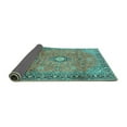 thumbnail image 2 of Ahgly Company Indoor Rectangle Persian Turquoise Blue Traditional Area Rugs, 3' x 5', 2 of 4