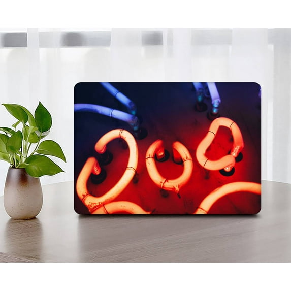 KSK KAISHEK Plastic Hard Shell Case Cover Compatible with 2010/2013/2014-2017 Rel. MacBook Air 13" No Touch Model: A1466 & A1369 Red series 0617