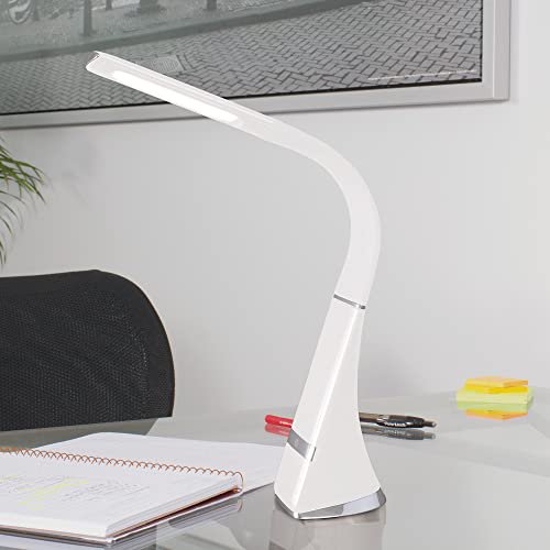 Lámpara de escritorio OttLite Recharge LED ClearSun portátil regulable