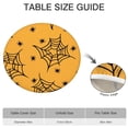 thumbnail image 6 of Elasticized Halloween Round Table Cover - 44 Inch Stretch Tablecloth for Dining Kitchen Party, Machine Washable and Fade Resistant, 6 of 6