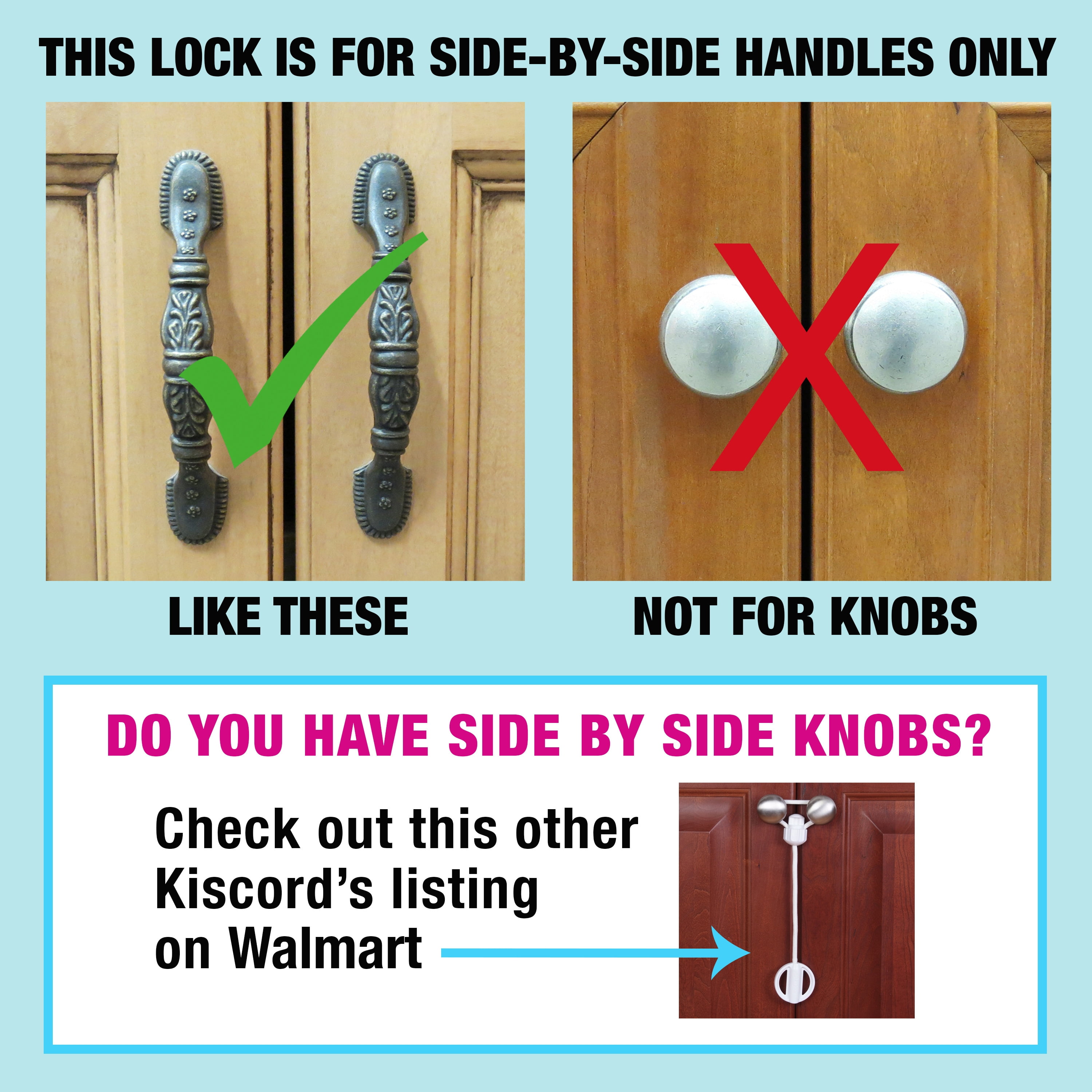 kiscords baby safety cabinet locks