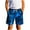 Blue, variant on Babcutegg Boys Summer Wear Shorts, Graphic Pattern Elastic Waist Shorts for Boys Orange 7Years-8Years