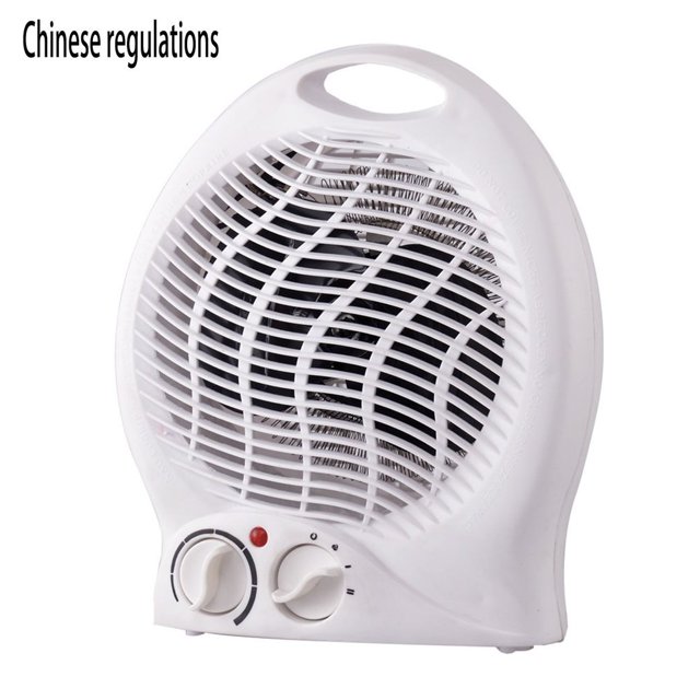 Calentador de ventilador portátil Daewoo vertical de 2000 W con termo ajustable