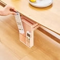 thumbnail image 4 of Boreal Craft Under Desk Drawer Under The Desk Pull Out Wall Hanging Storage Desktop Student Stationery Under The Desk Hanging Hidden Drawer Pen 22.5x16x5cm Extra Large Dish Drying Rack Glass Rolling, 4 of 7