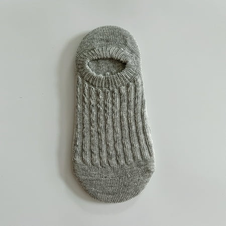 

Gray Baby Korea pure smiling face cotton socks Spring and autumn female baby leggings