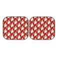 thumbnail image 7 of Fotbe Fire Symbols 2-Piece Car Windshield Sun Shade | Sun Blocker for Car Windshield | Foldable Automotive Interior Accessories for Sun Protection-Medium, 7 of 7
