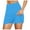 Sky Blue, variant on Razzly Womens Active Skirt Casual Solid Tennis Skirt for Yoga Sports Exercise Fitness Bottoms(Red,L)