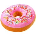 thumbnail image 1 of Coussin Décoratif Oreiller Donuts Décoratif Coussin de Canapé en Coton PP Jouet Rempli de Mousse, 1 of 1