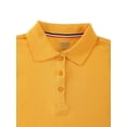 thumbnail image 3 of Smith's American Girls' S/S Polo Shirt Color: gold Size: 10 - 12, 3 of 4