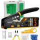 thumbnail image 1 of Kit de herramientas de crimpado Solsop Pass Through RJ45 Ethernet Cat5e CAT6, 1 of 7