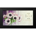 thumbnail image 2 of Warminski 24x14 Black Modern Framed Museum Art Print Titled - PRETTY FLOWERS II, 2 of 5