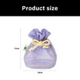 thumbnail image 6 of Portable Mesh Drawstring Bag Lightweight Breathable Storage Pouch Toiletry Bags for Gym Travel Office Home, 6 of 16