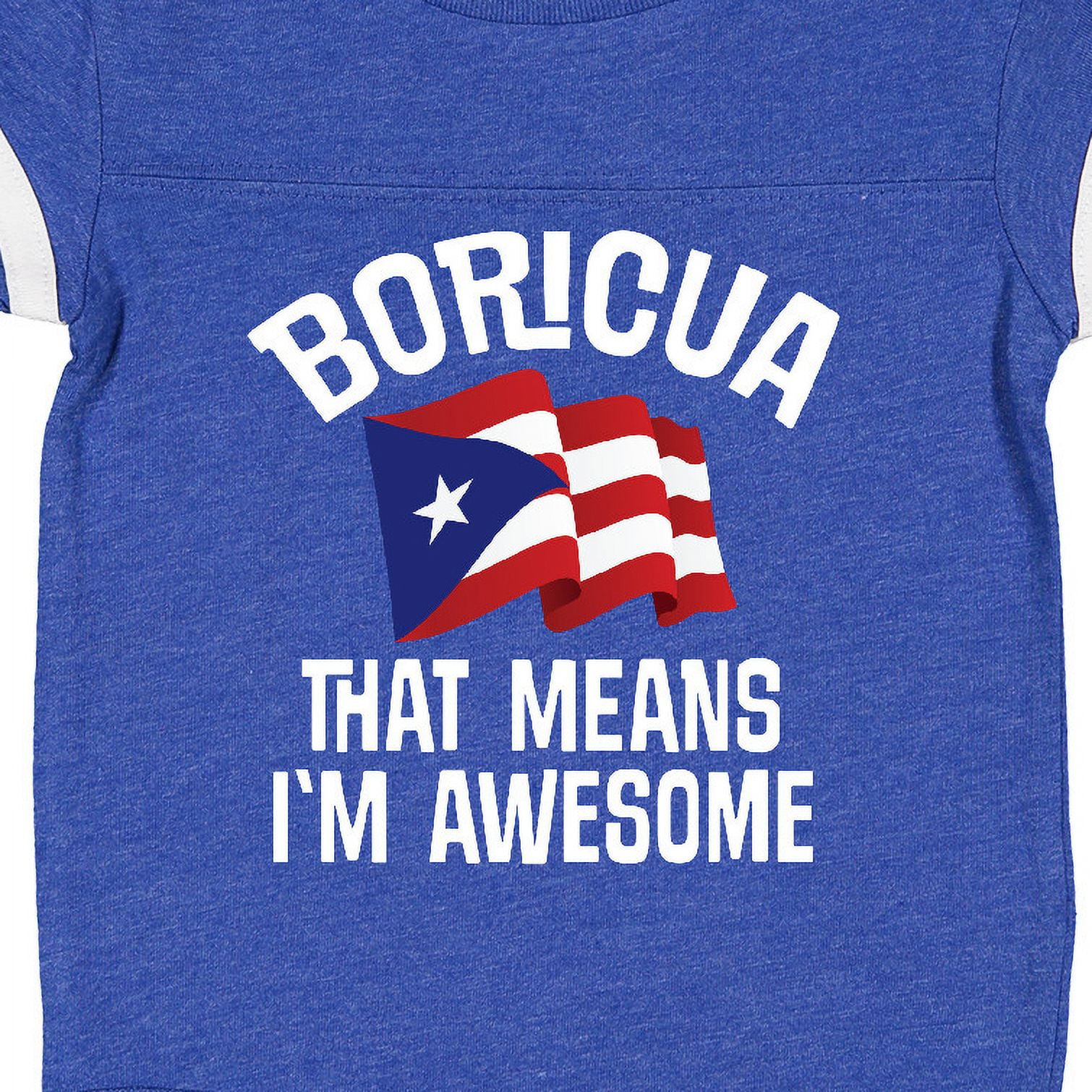 Inktastic Boricua Means Im Awesome Puerto Rican Boys or Girls Baby Bodysuit