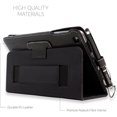thumbnail image 2 of Snugg iPad Mini 1 (2012) / 2 (2013) / 3 (2014) Leather Case, Flip Stand Cover - Black, 2 of 5