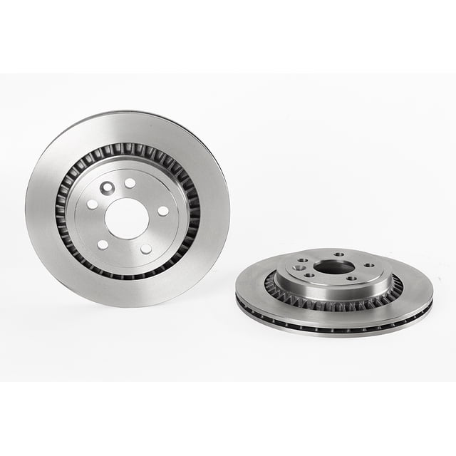 Par de DISCOS VENTILADOS XC60 2016 VOLVO 2.5L L5 Traseros BREMBO .