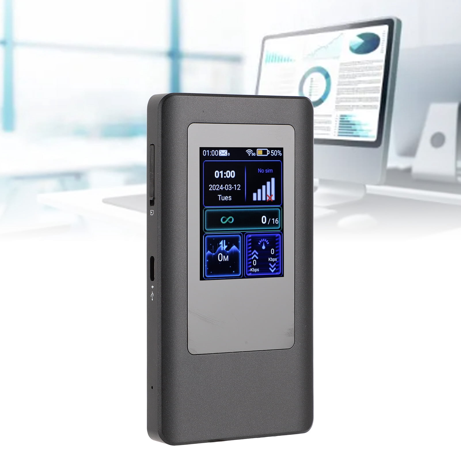 Travel Portable Hotspot, Stable Performance Gigabit High Speed 5G Mobile Hotspot  for Live for Entertainment