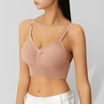 thumbnail image 2 of Brasier Mujer Ropa Interior sin Costuras para Mujer, Moderna E Informal, con Tirantes y Almohadillas para El Pecho, sin Aros de Acero. Mediana, 2 of 4