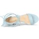 thumbnail image 4 of Sandalias Punta Abierta De Tacón De Mediana Grueso Con Cordón Para Mujer Cielo azul 42, 4 of 6