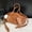 Brown, variant on Soft Leather Cloud Hobo Underarm Bag for Women, Drawstring Design, Large Capacity Minimalist Stylish Shoulder Crossbody Bag (12.6"x7.1"x5.9", 0.90lb), Daily Trend